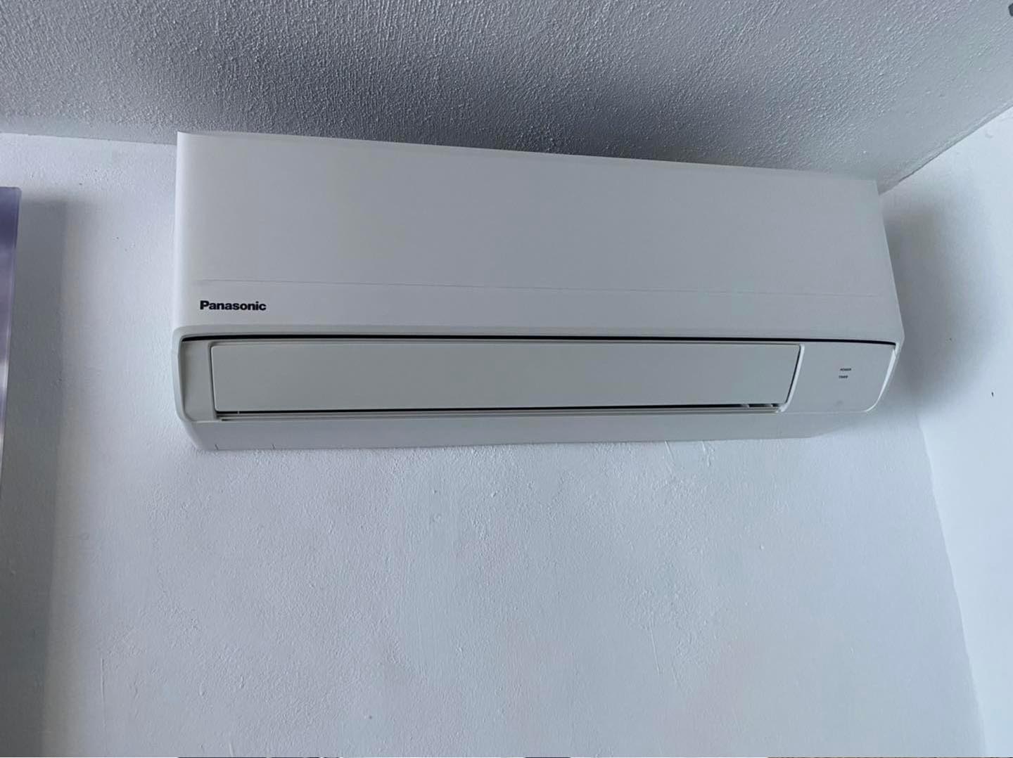 Indoor unit installed in the main bedroom